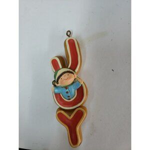 Vtg JOY Hallmark Ornament Tree Trimmer Collection 1978 ELF